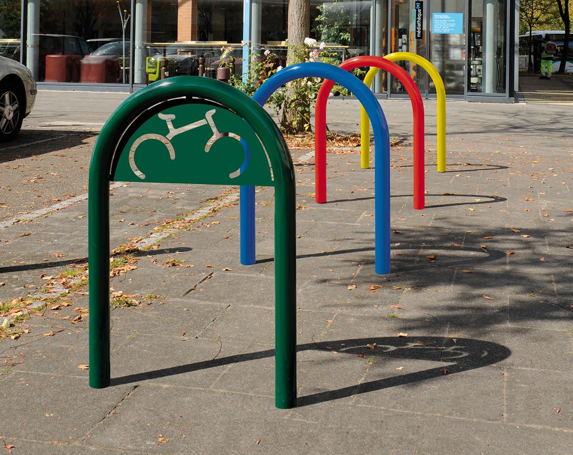 Aparca bicicletas Clip Ø60