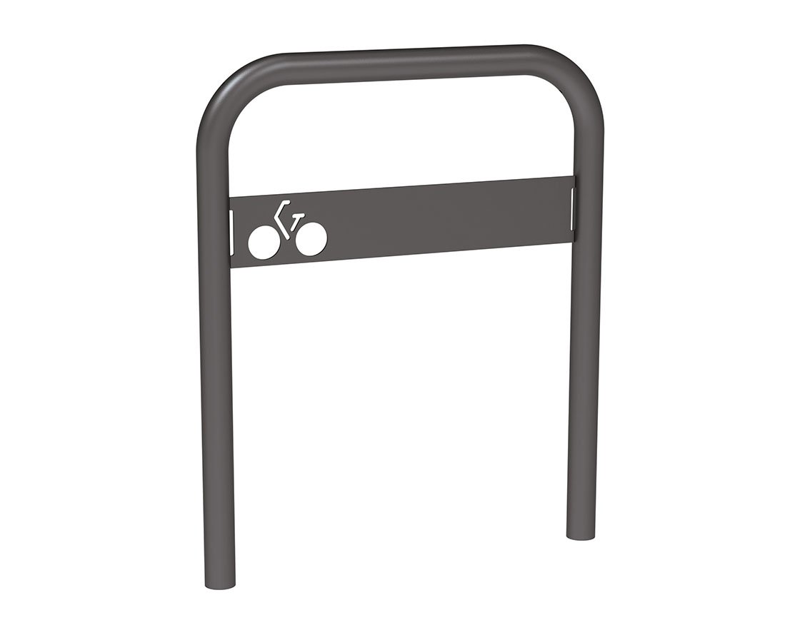 Aparca bicicletas con señalización