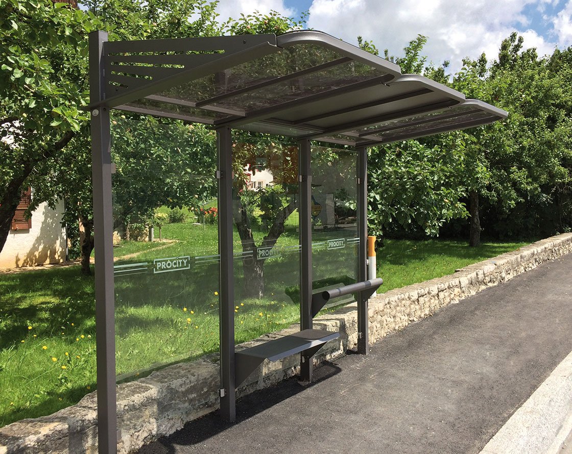 Marquesina de autobús Conviviale