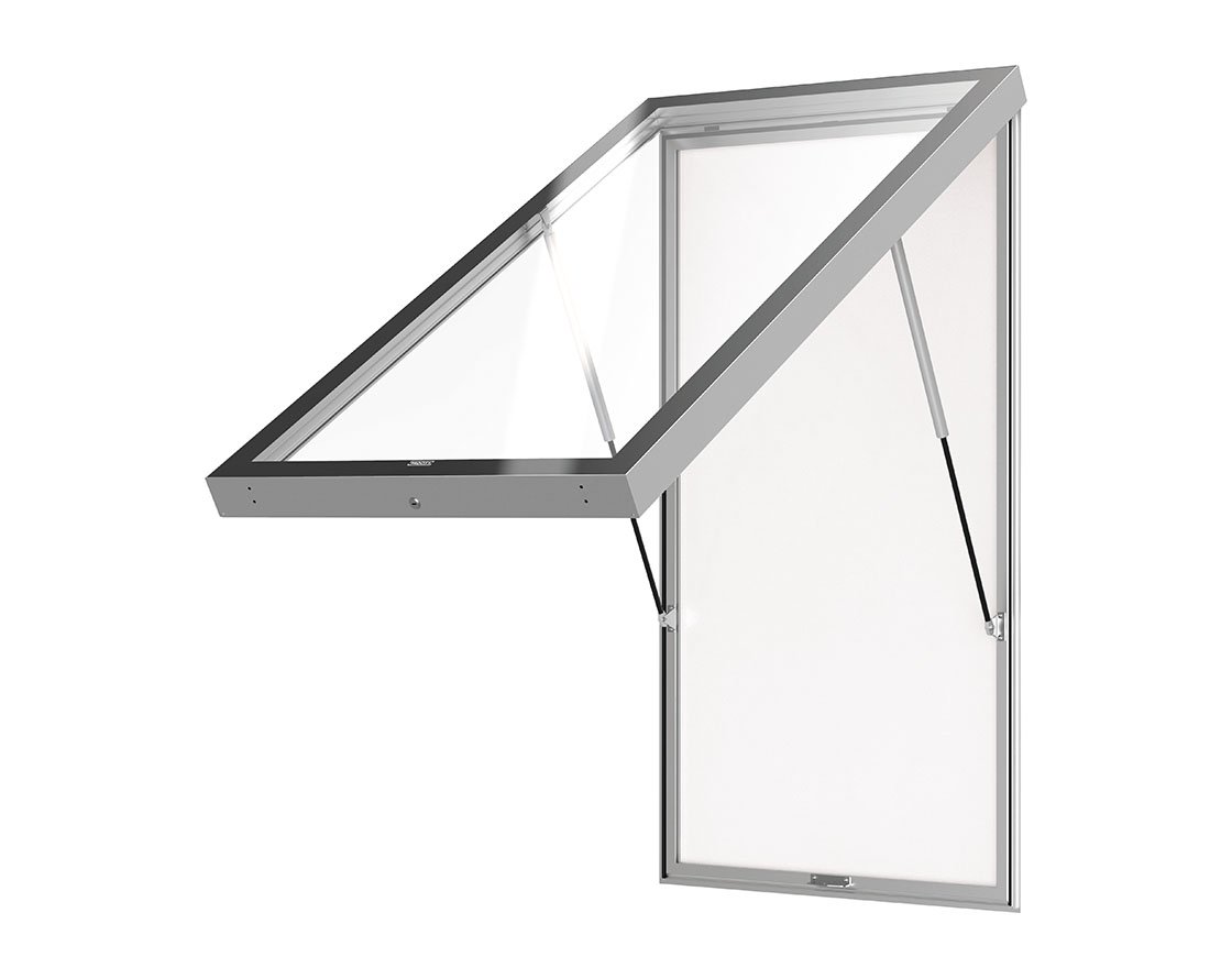 Vitrina interior Edge espesor 80 mm
