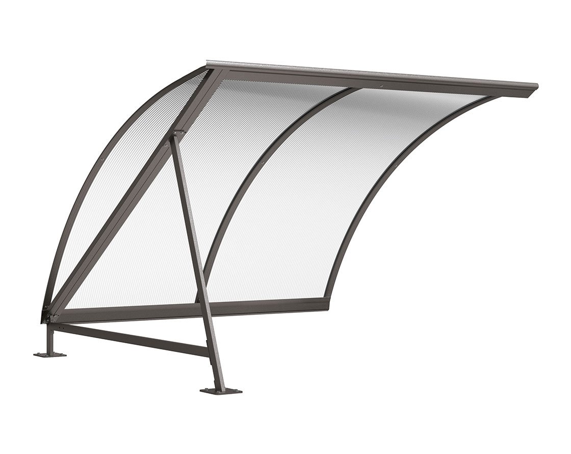 Marquesina para bicis Semi-luna