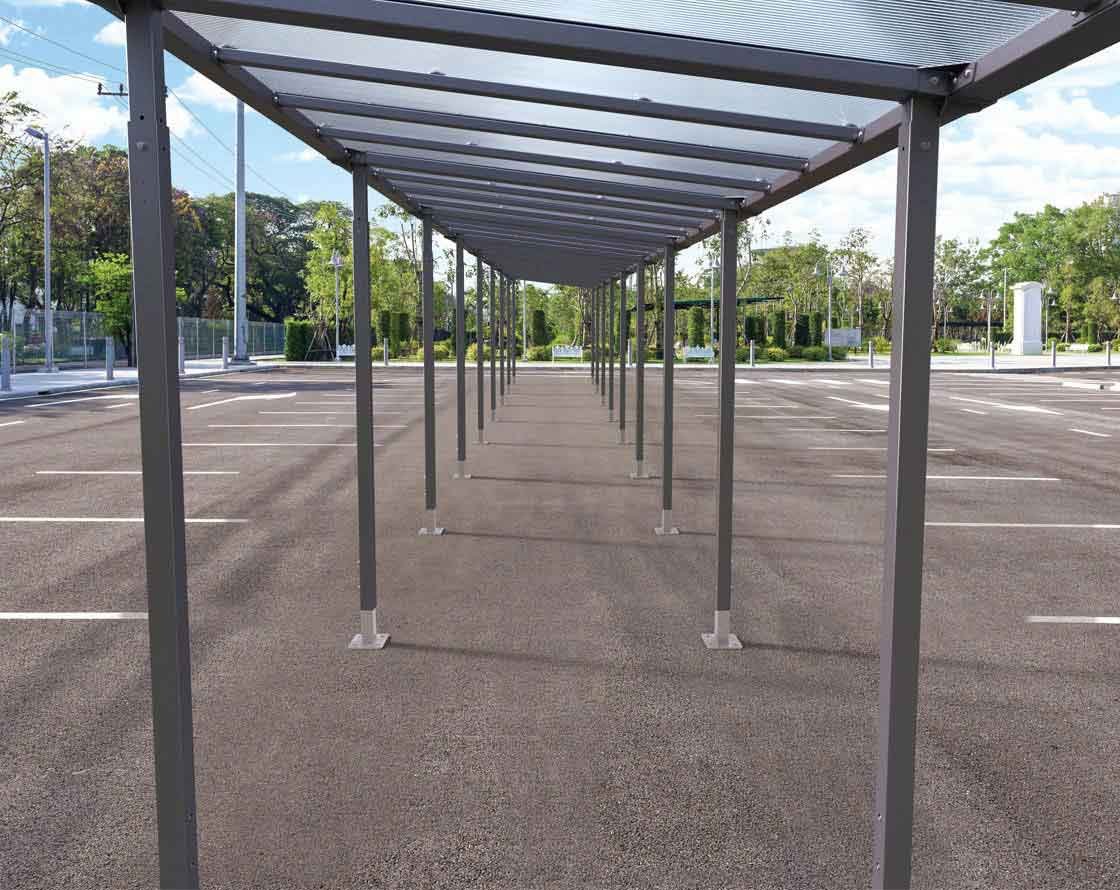 Marquesina para bicis Milán