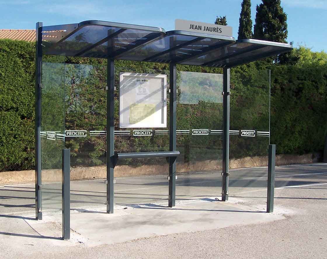 Marquesina de autobús Conviviale