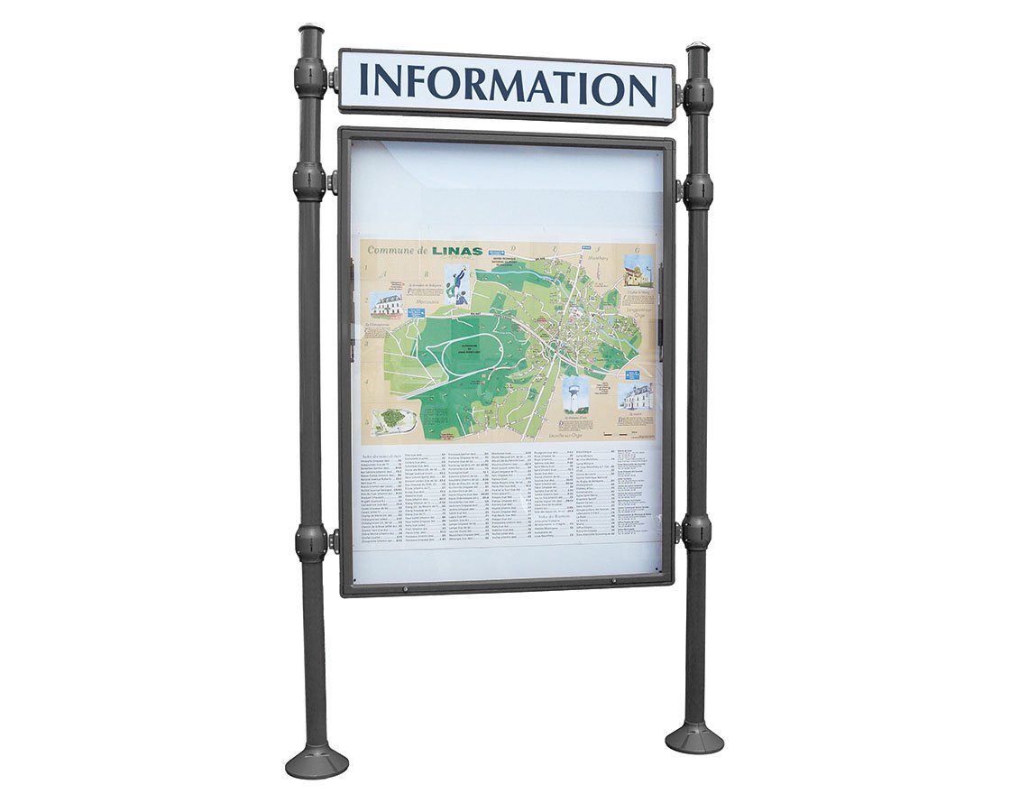 Panel de información Cabezal Agora